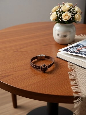 Кожаный браслет