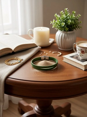 Кожаный браслет