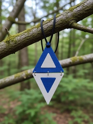 Кожаная подвеска