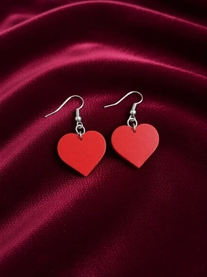 Кожаные серьги ручной работы